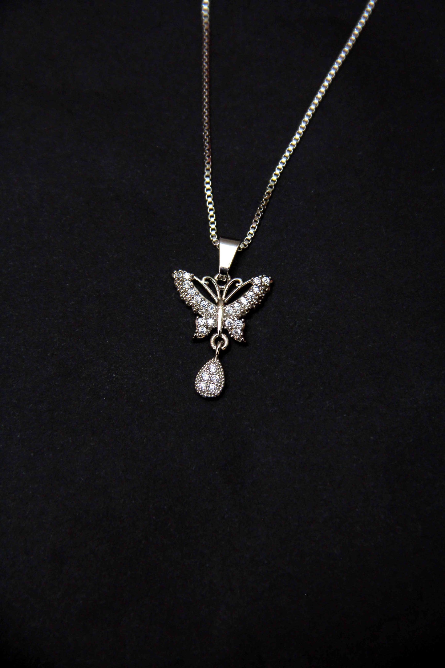 Elegant Butterfly Pendant Necklace