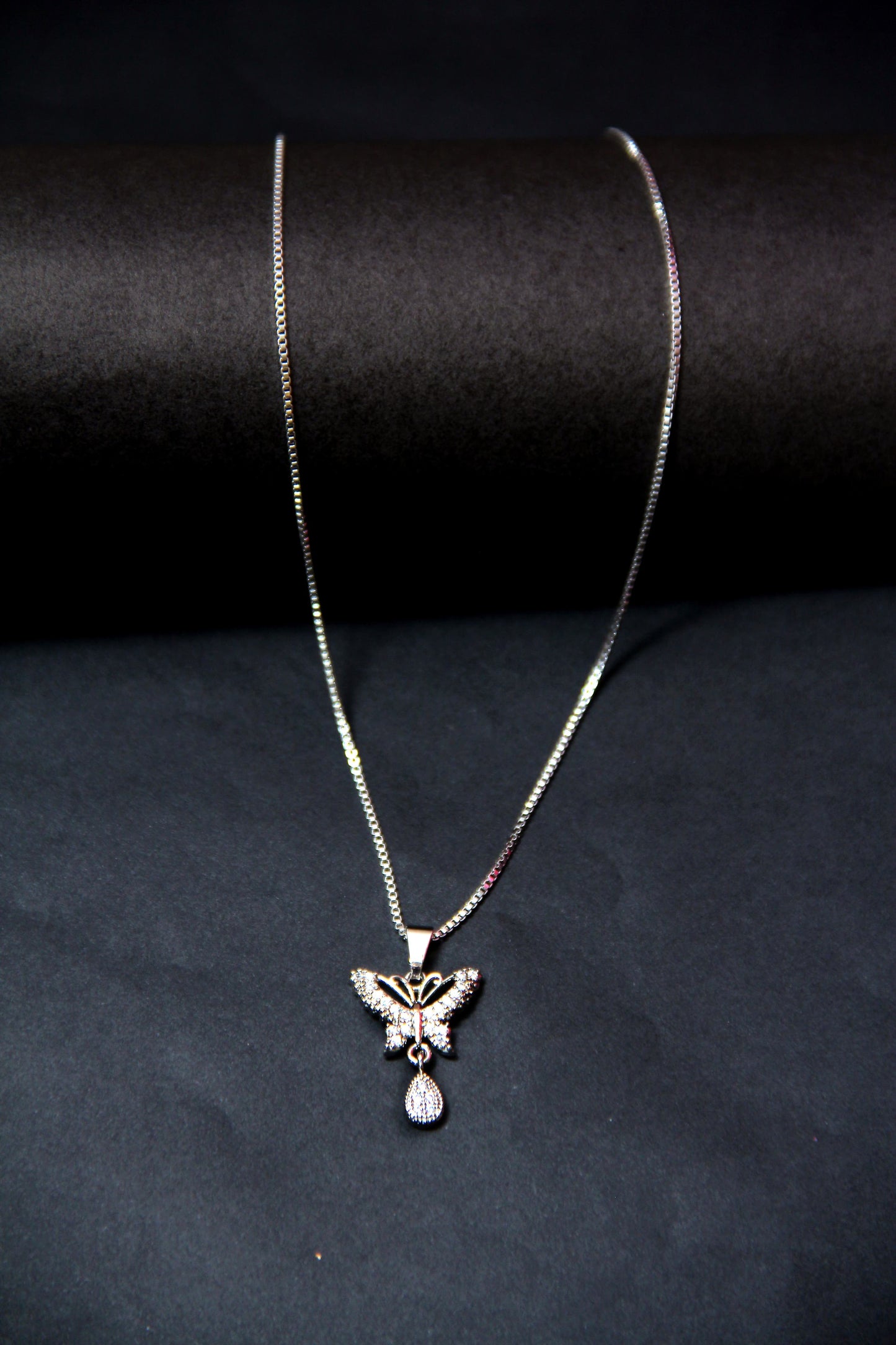 Elegant Butterfly Pendant Necklace